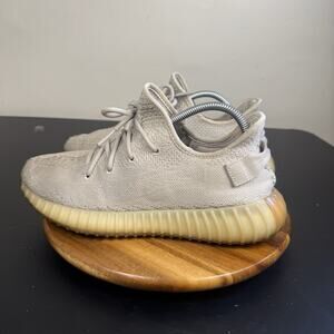 Adidas Yeezy Boost 350 V2 Cream White Triple White/Grey Size 9 Worn No Box